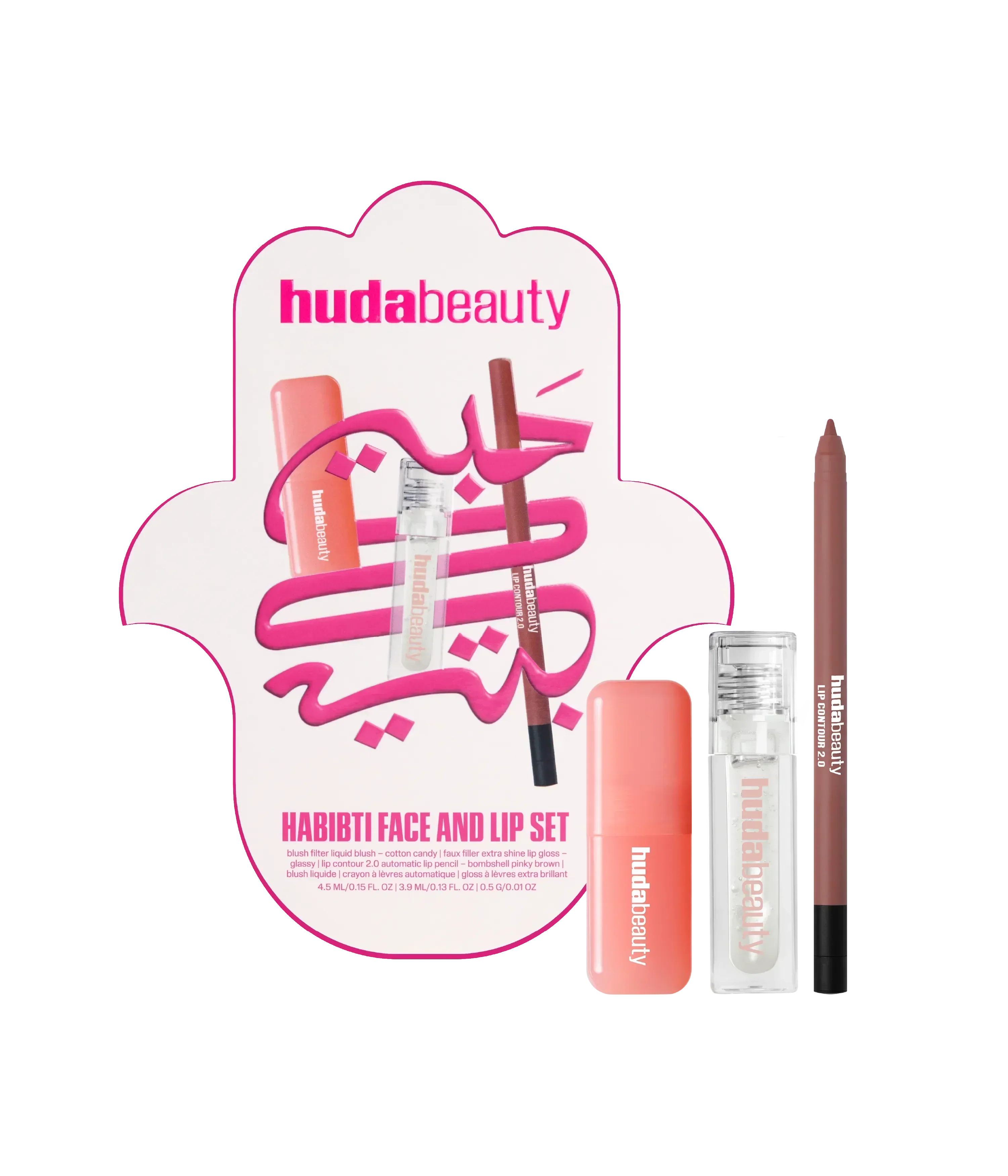 Habibti Face and Lip Set Huda Beauty US